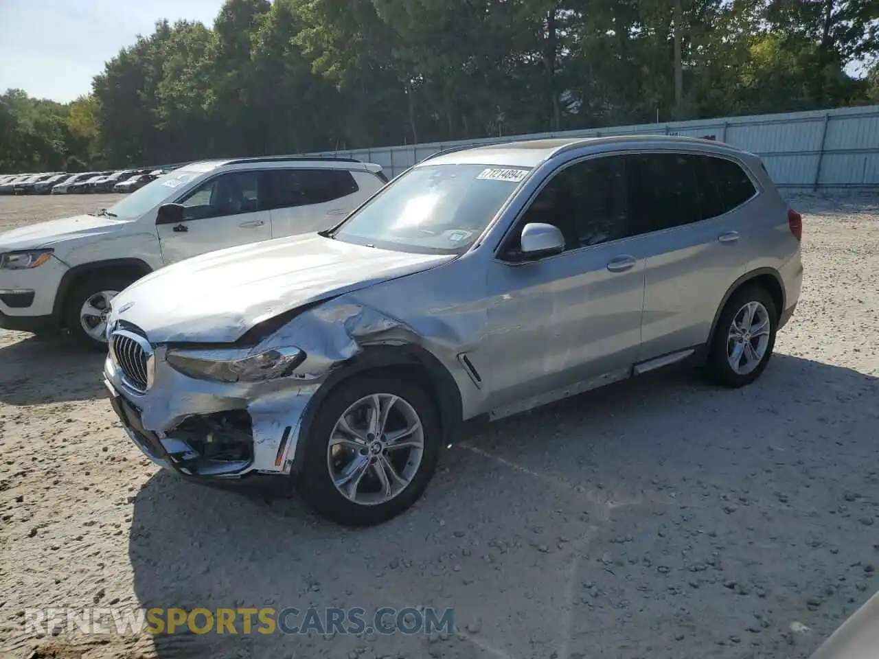 1 Photograph of a damaged car 5UXTR9C56KLP89947 BMW X3 2019