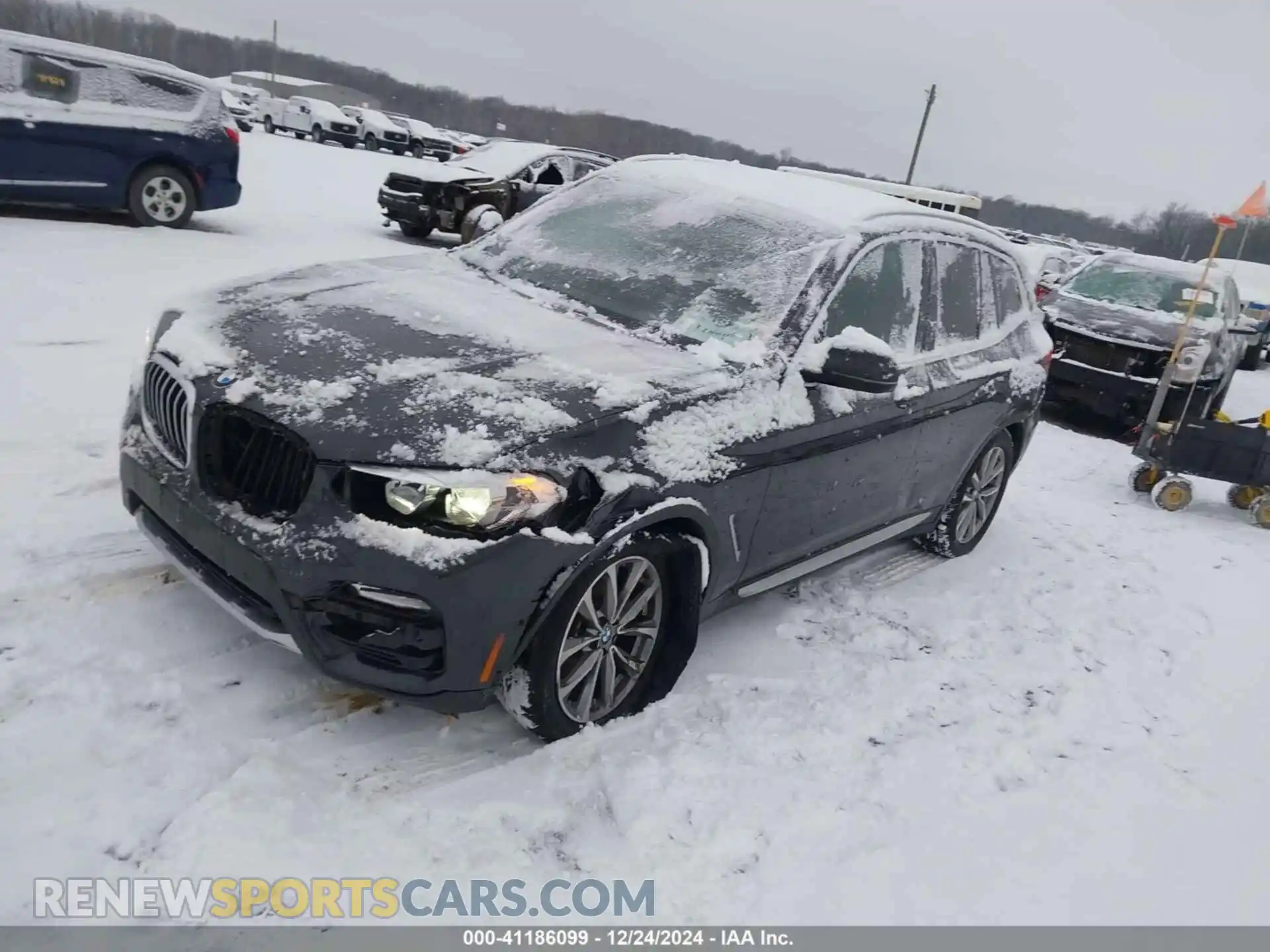2 Photograph of a damaged car 5UXTR9C56KLP90757 BMW X3 2019