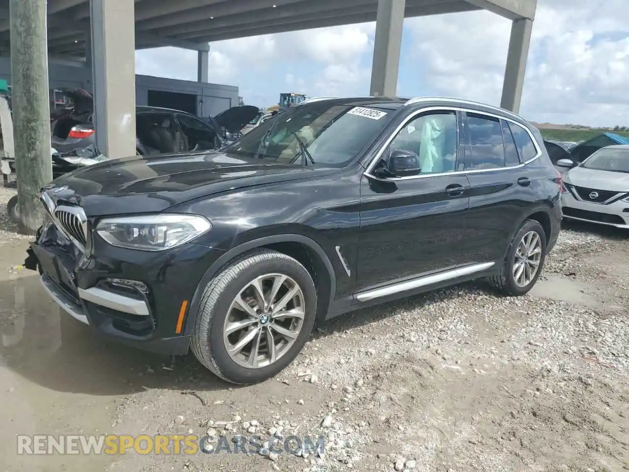 1 Photograph of a damaged car 5UXTR9C56KLP92122 BMW X3 2019