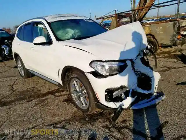 1 Photograph of a damaged car 5UXTR9C56KLP96641 BMW X3 2019