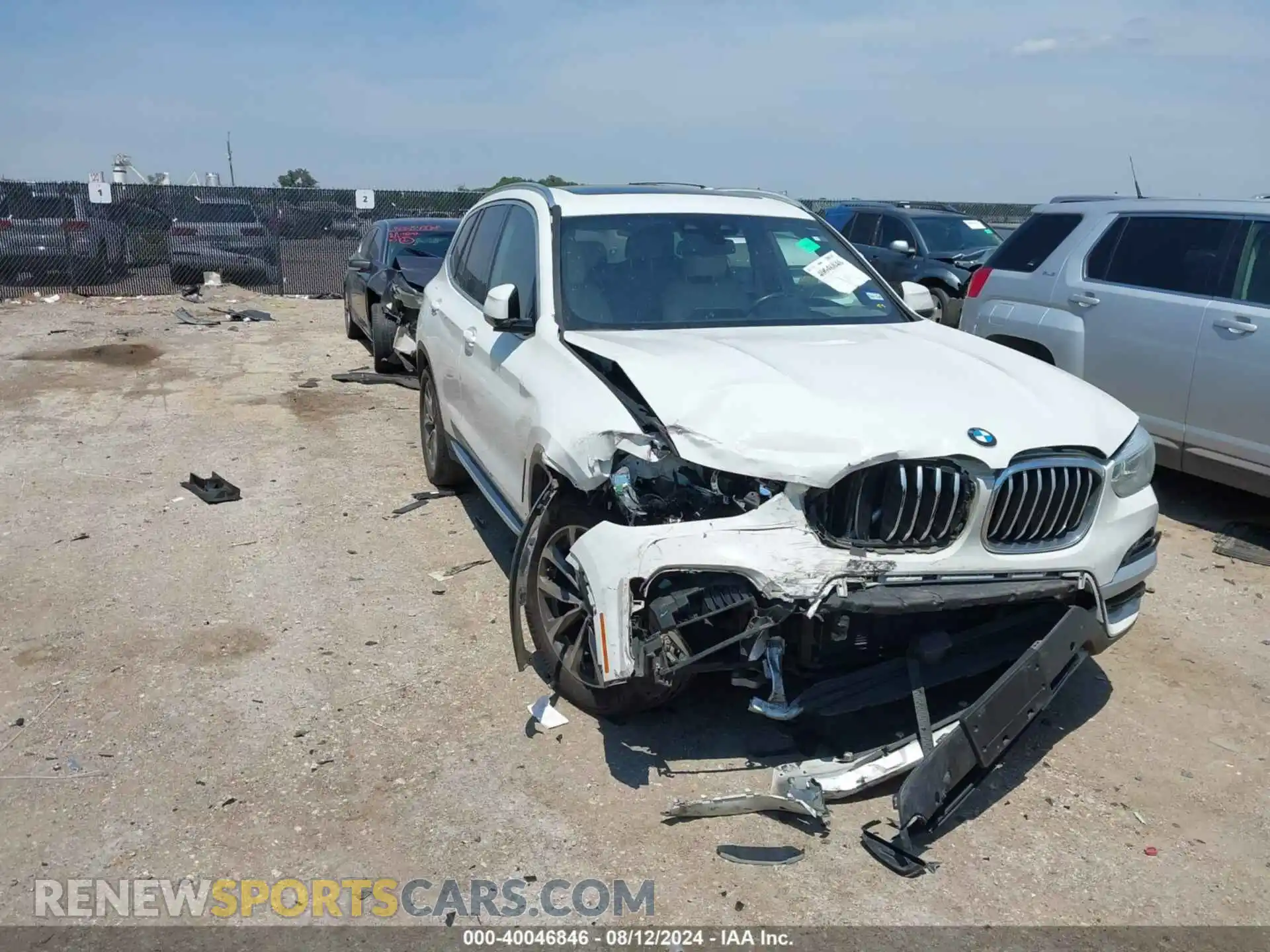 1 Фотография поврежденного автомобиля 5UXTR9C56KLR03574 BMW X3 2019