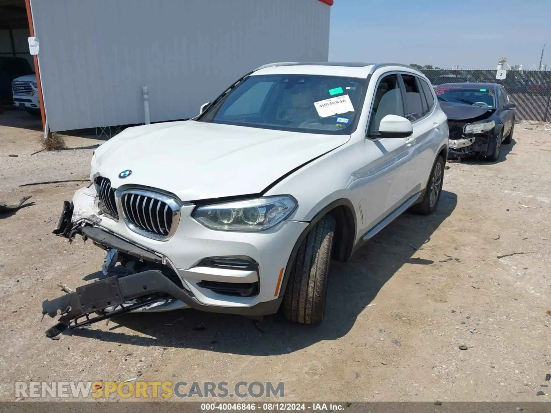 2 Фотография поврежденного автомобиля 5UXTR9C56KLR03574 BMW X3 2019