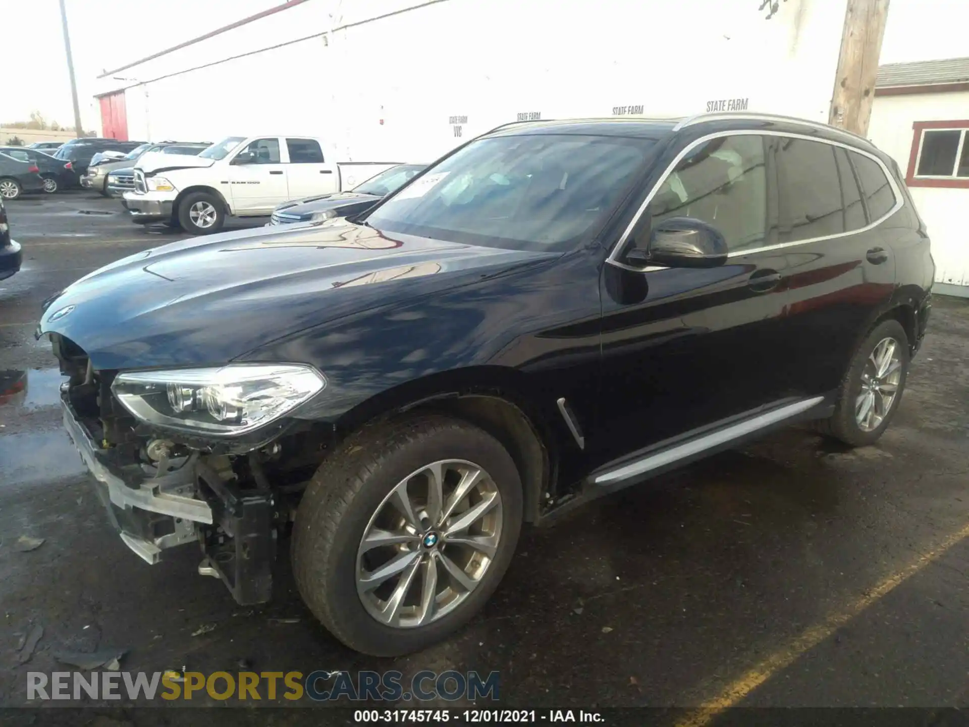 2 Photograph of a damaged car 5UXTR9C56KLR04353 BMW X3 2019