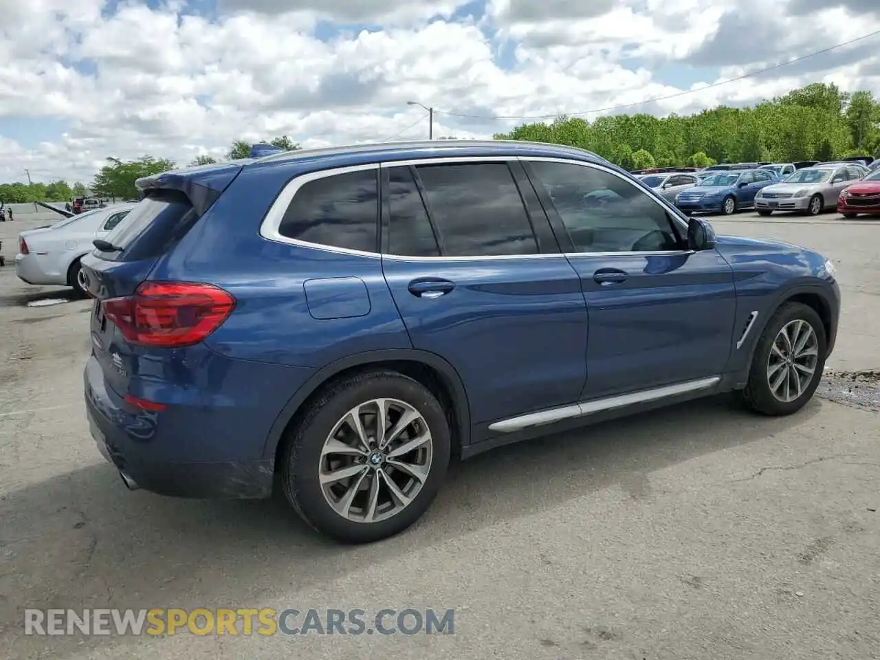 3 Photograph of a damaged car 5UXTR9C56KLR04806 BMW X3 2019