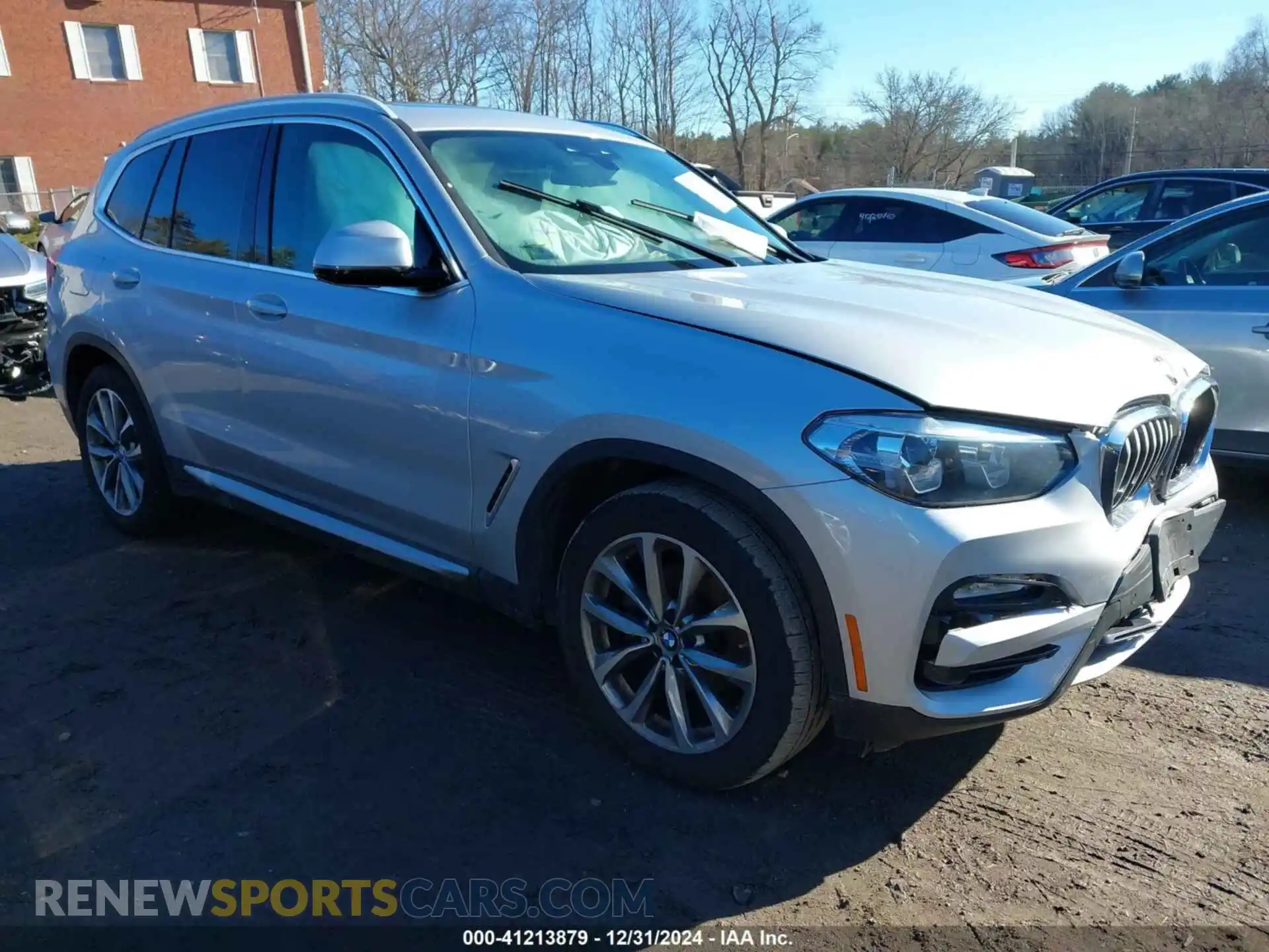 1 Photograph of a damaged car 5UXTR9C57KLD93349 BMW X3 2019