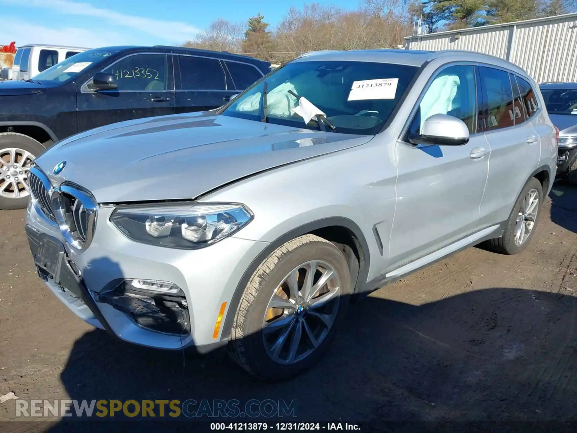 2 Photograph of a damaged car 5UXTR9C57KLD93349 BMW X3 2019