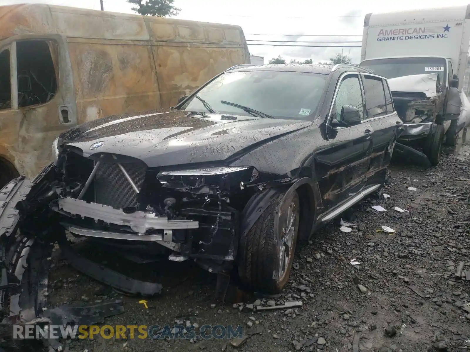2 Фотография поврежденного автомобиля 5UXTR9C57KLD95215 BMW X3 2019