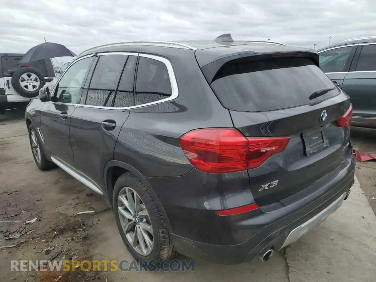 2 Photograph of a damaged car 5UXTR9C57KLE13213 BMW X3 2019