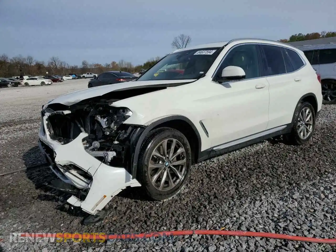 1 Фотография поврежденного автомобиля 5UXTR9C57KLE13843 BMW X3 2019