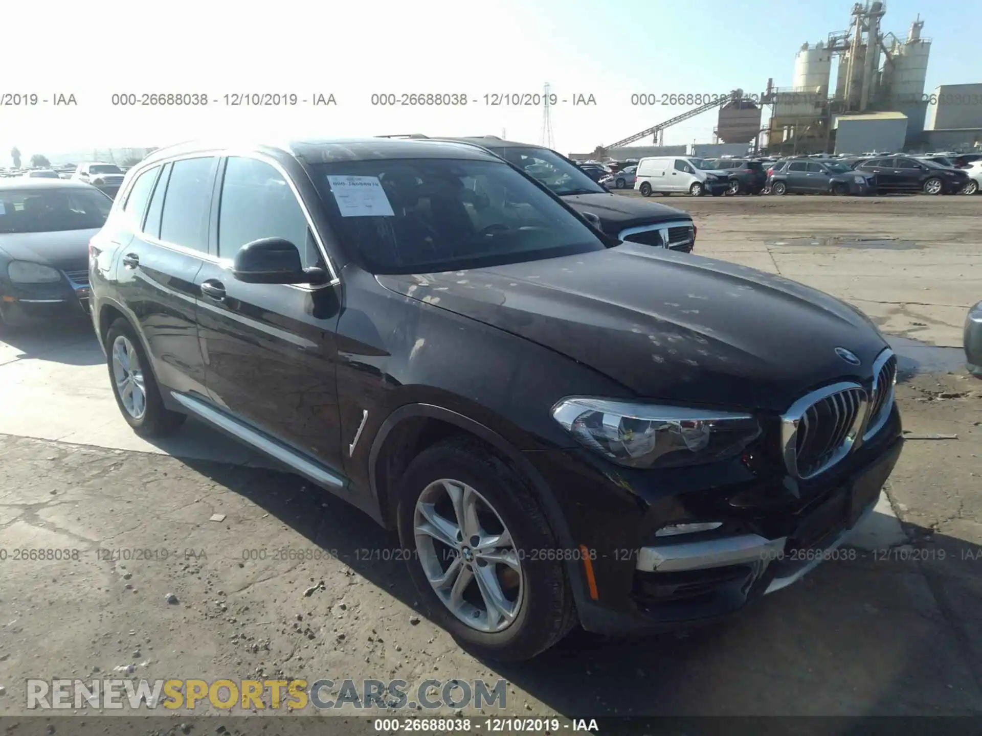 1 Photograph of a damaged car 5UXTR9C57KLE16788 BMW X3 2019