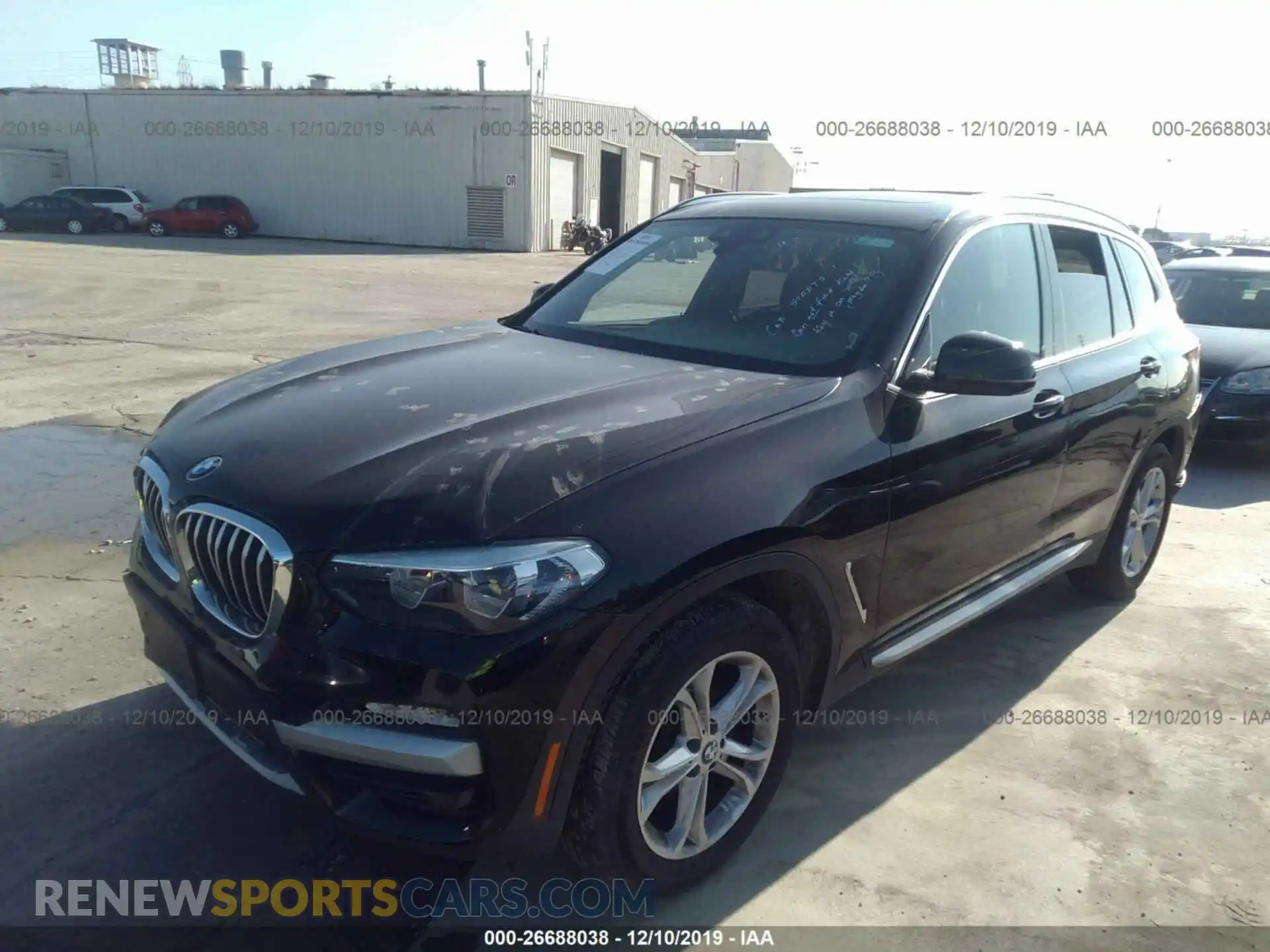 2 Photograph of a damaged car 5UXTR9C57KLE16788 BMW X3 2019