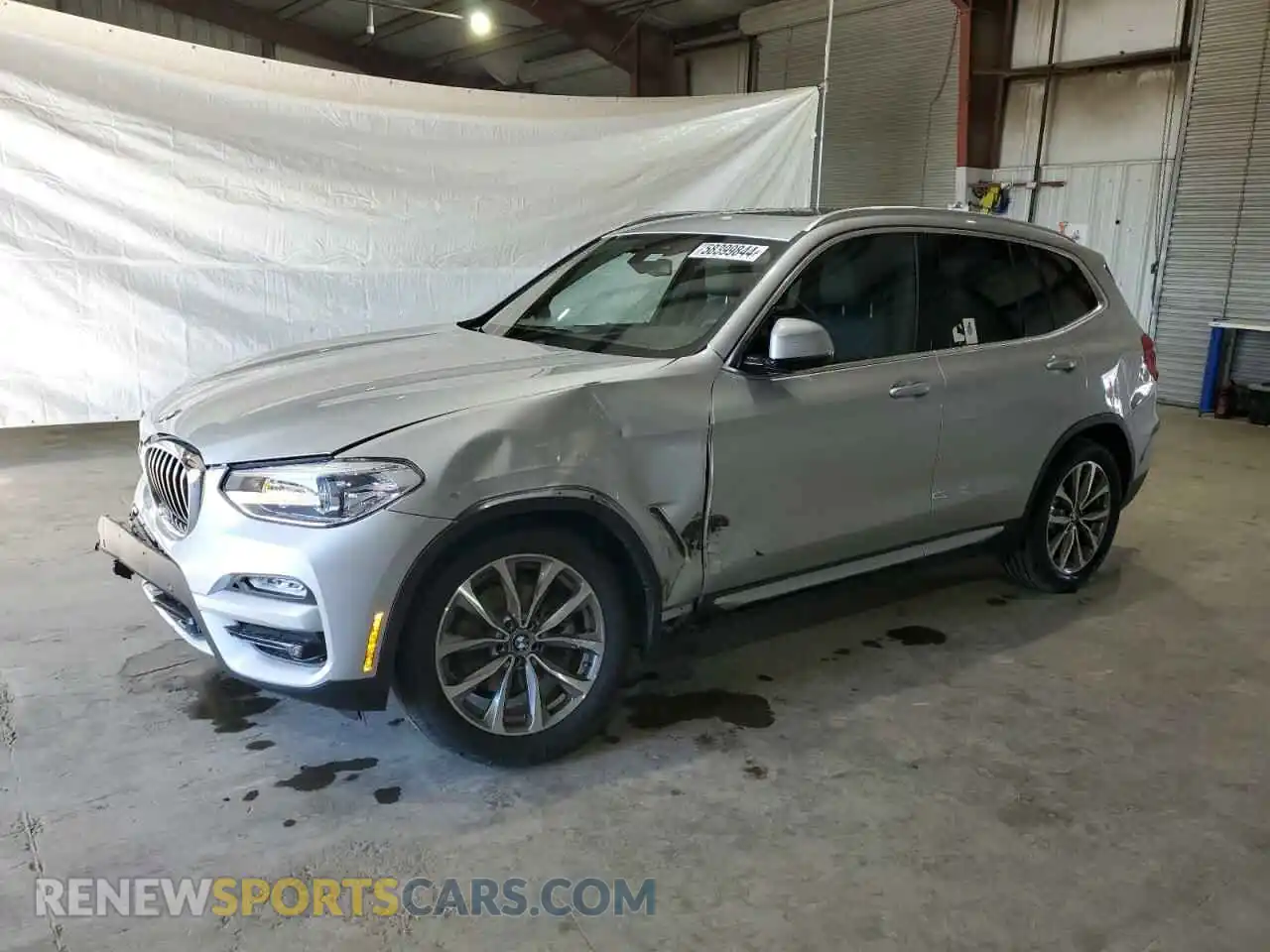 1 Photograph of a damaged car 5UXTR9C57KLE17441 BMW X3 2019