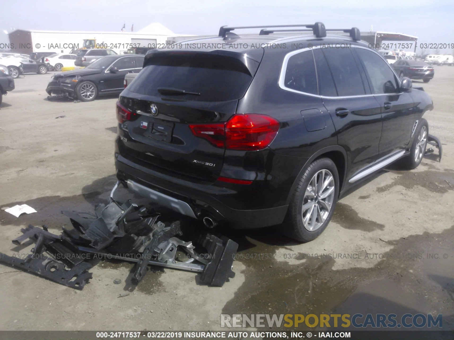 4 Photograph of a damaged car 5UXTR9C57KLE18492 BMW X3 2019