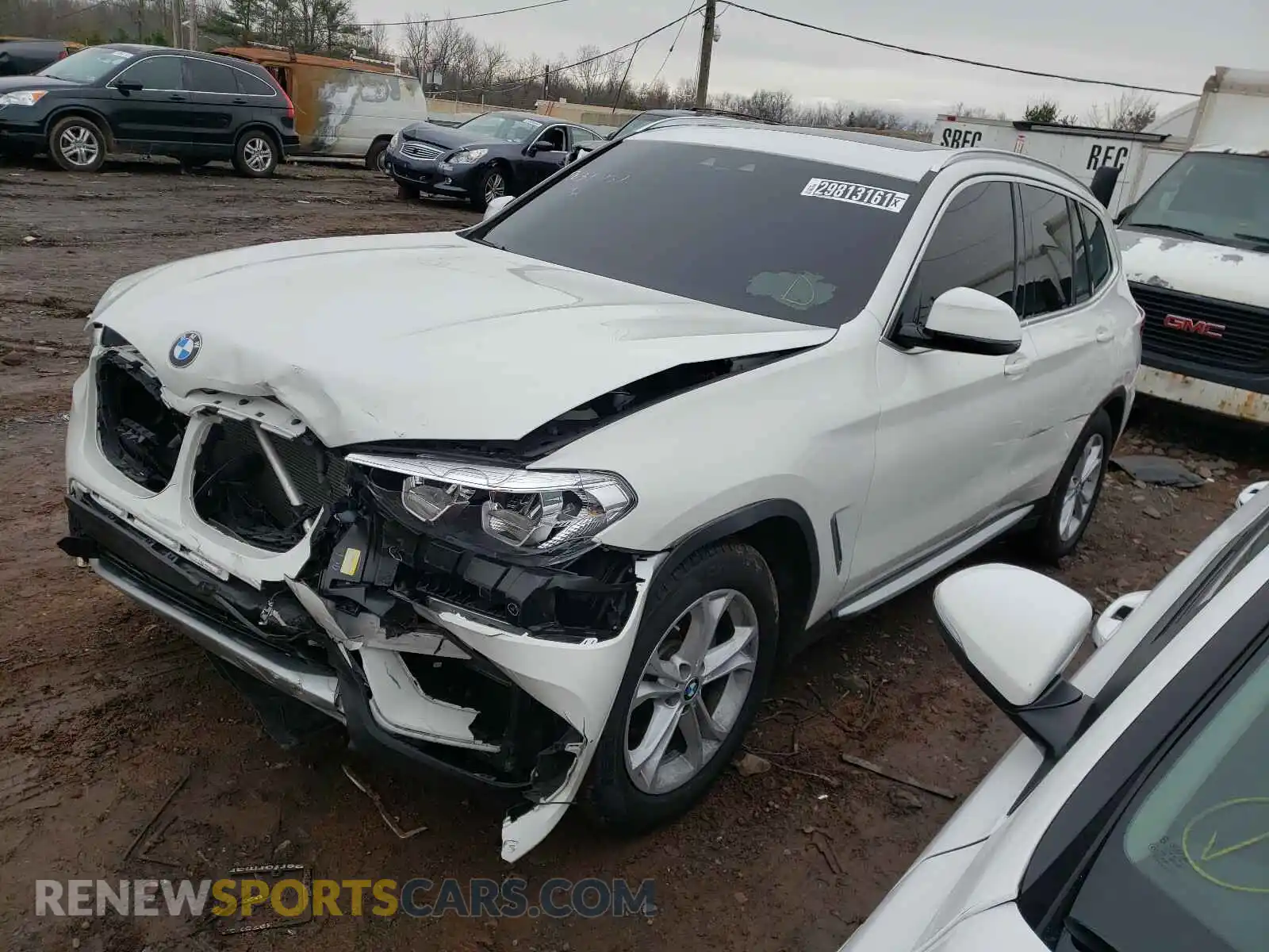 2 Фотография поврежденного автомобиля 5UXTR9C57KLE18587 BMW X3 2019