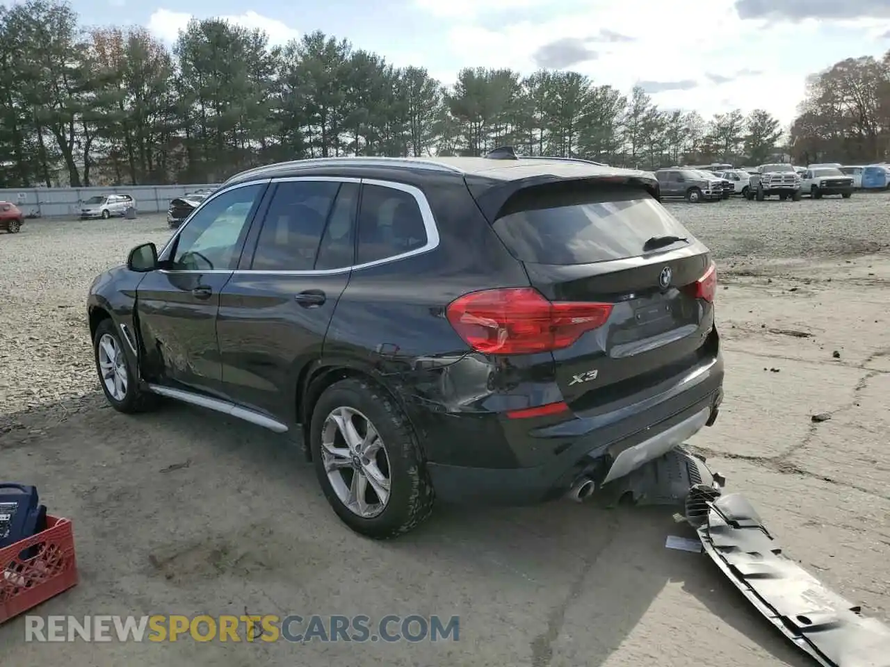 2 Фотография поврежденного автомобиля 5UXTR9C57KLP77189 BMW X3 2019
