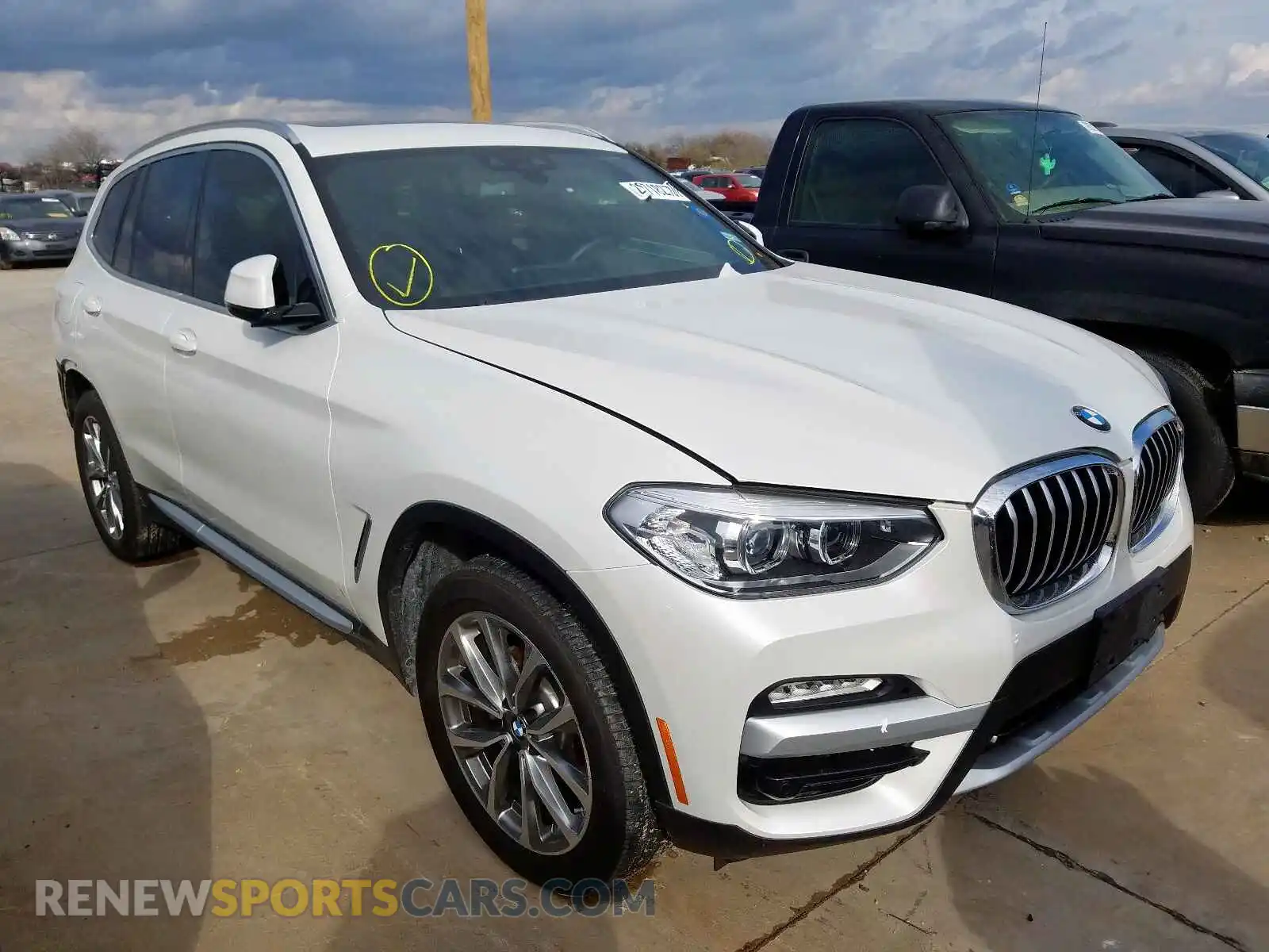 1 Photograph of a damaged car 5UXTR9C57KLP77936 BMW X3 2019