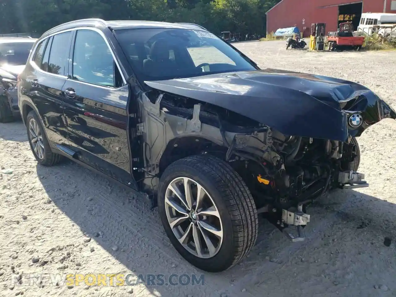 1 Photograph of a damaged car 5UXTR9C57KLP93215 BMW X3 2019