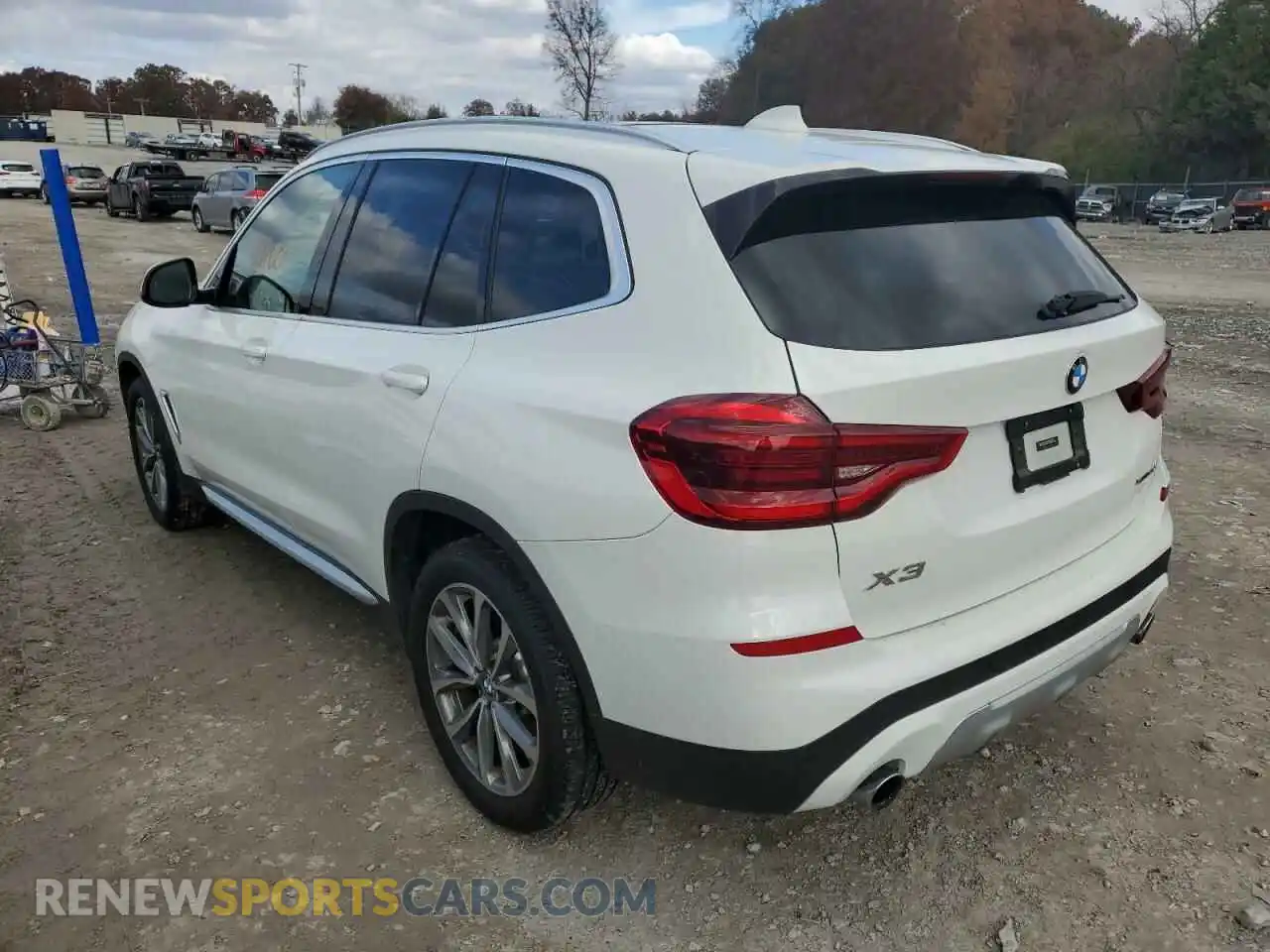 3 fotografías del automóvil dañado 5UXTR9C57KLP94395 BMW X3 2019
