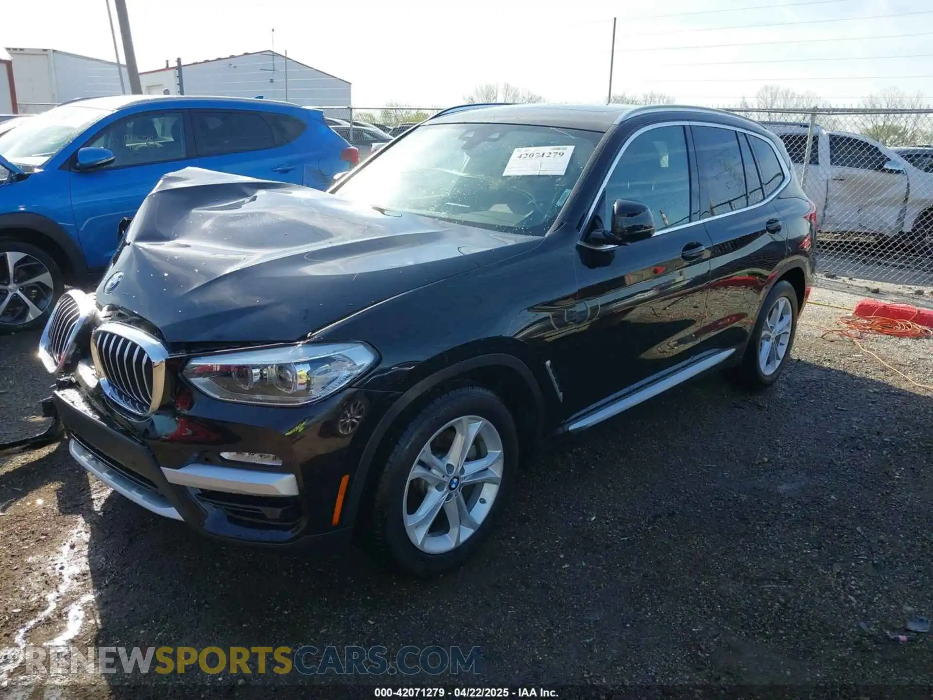 2 Photograph of a damaged car 5UXTR9C58KLD92243 BMW X3 2019