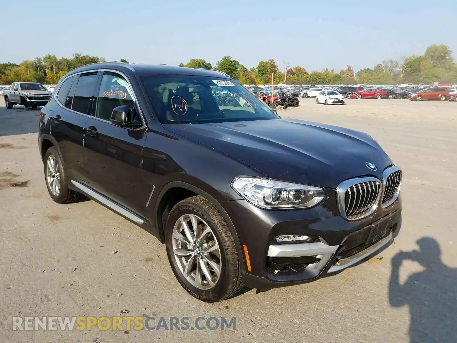 1 Photograph of a damaged car 5UXTR9C58KLD92341 BMW X3 2019