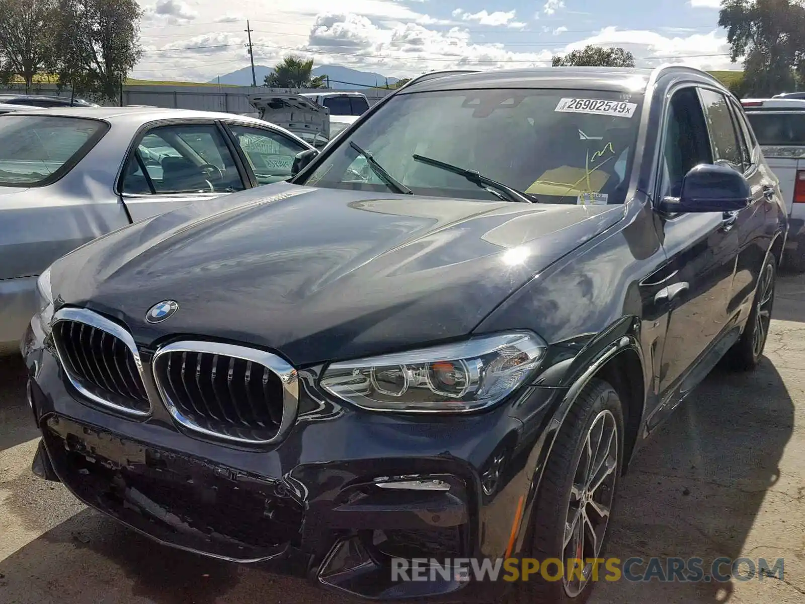 2 Photograph of a damaged car 5UXTR9C58KLD96163 BMW X3 2019