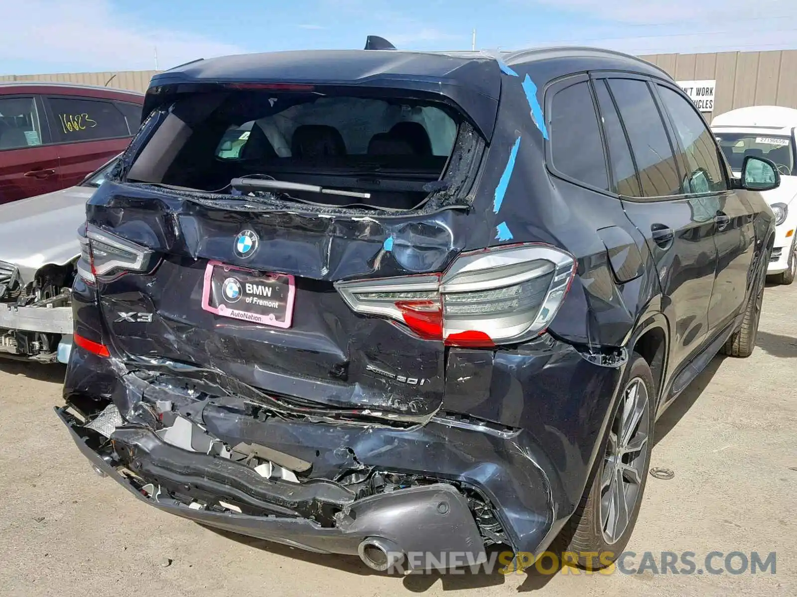 4 Photograph of a damaged car 5UXTR9C58KLD96163 BMW X3 2019