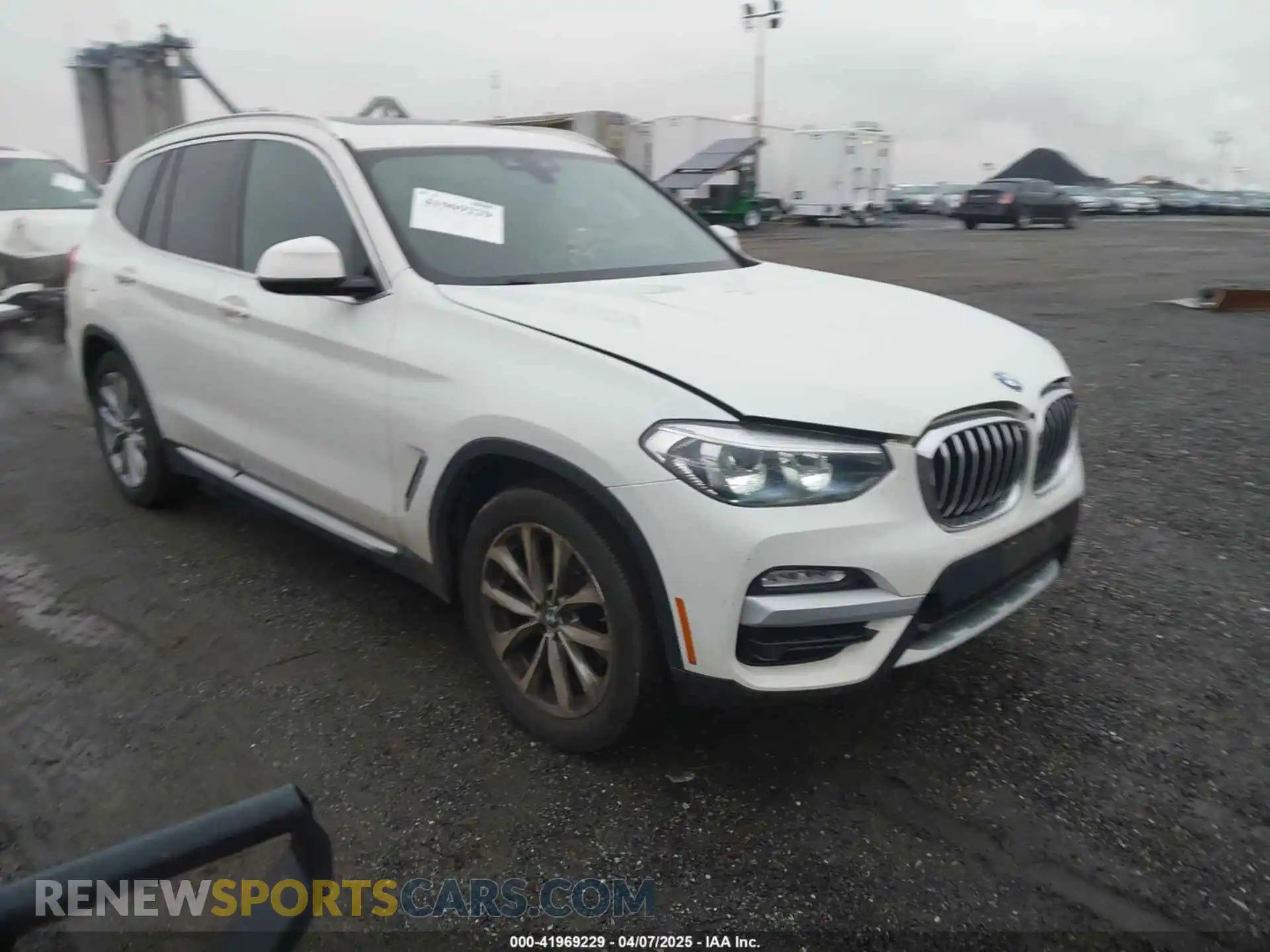 1 fotografías del automóvil dañado 5UXTR9C58KLD96857 BMW X3 2019