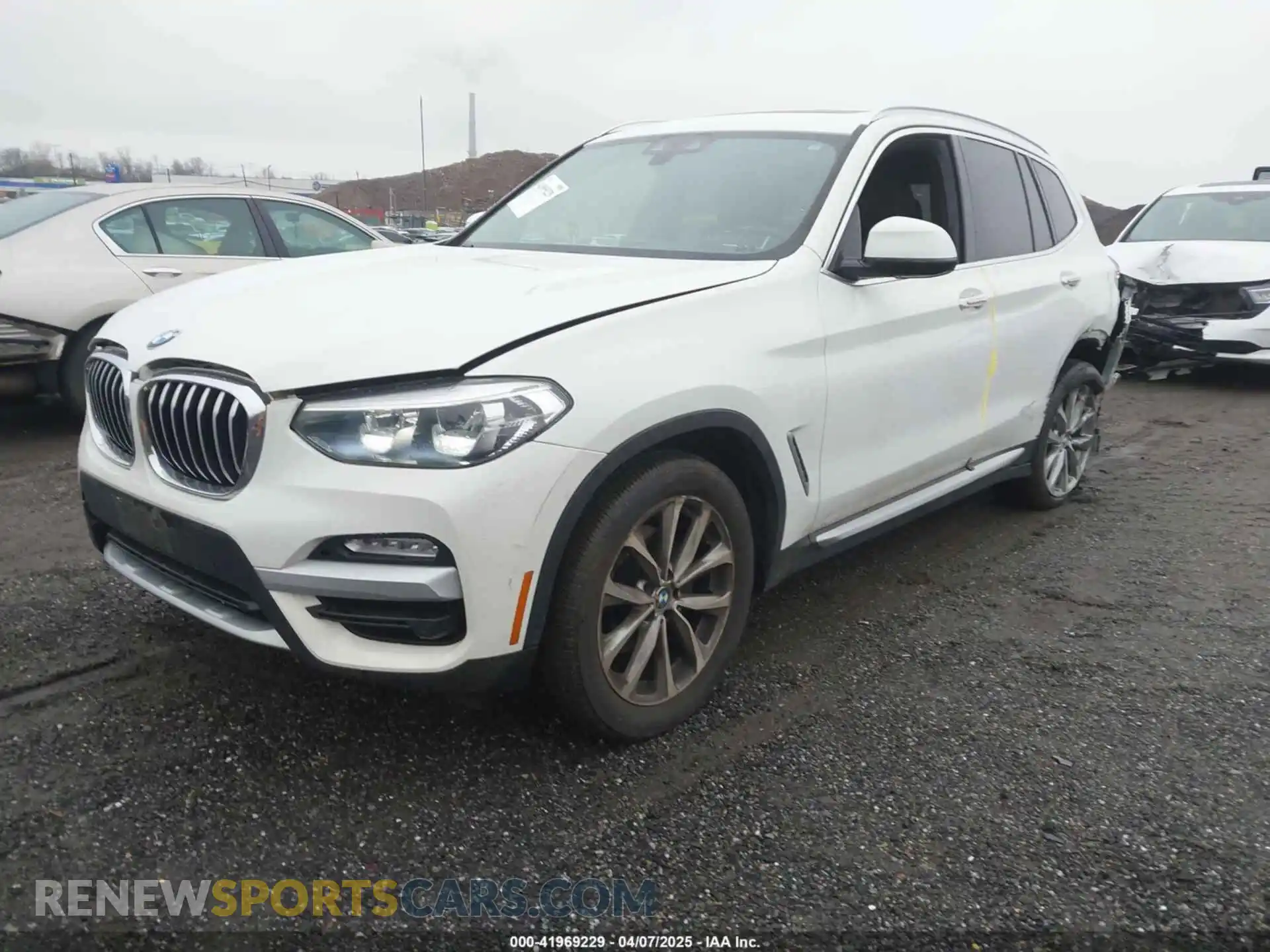 2 fotografías del automóvil dañado 5UXTR9C58KLD96857 BMW X3 2019