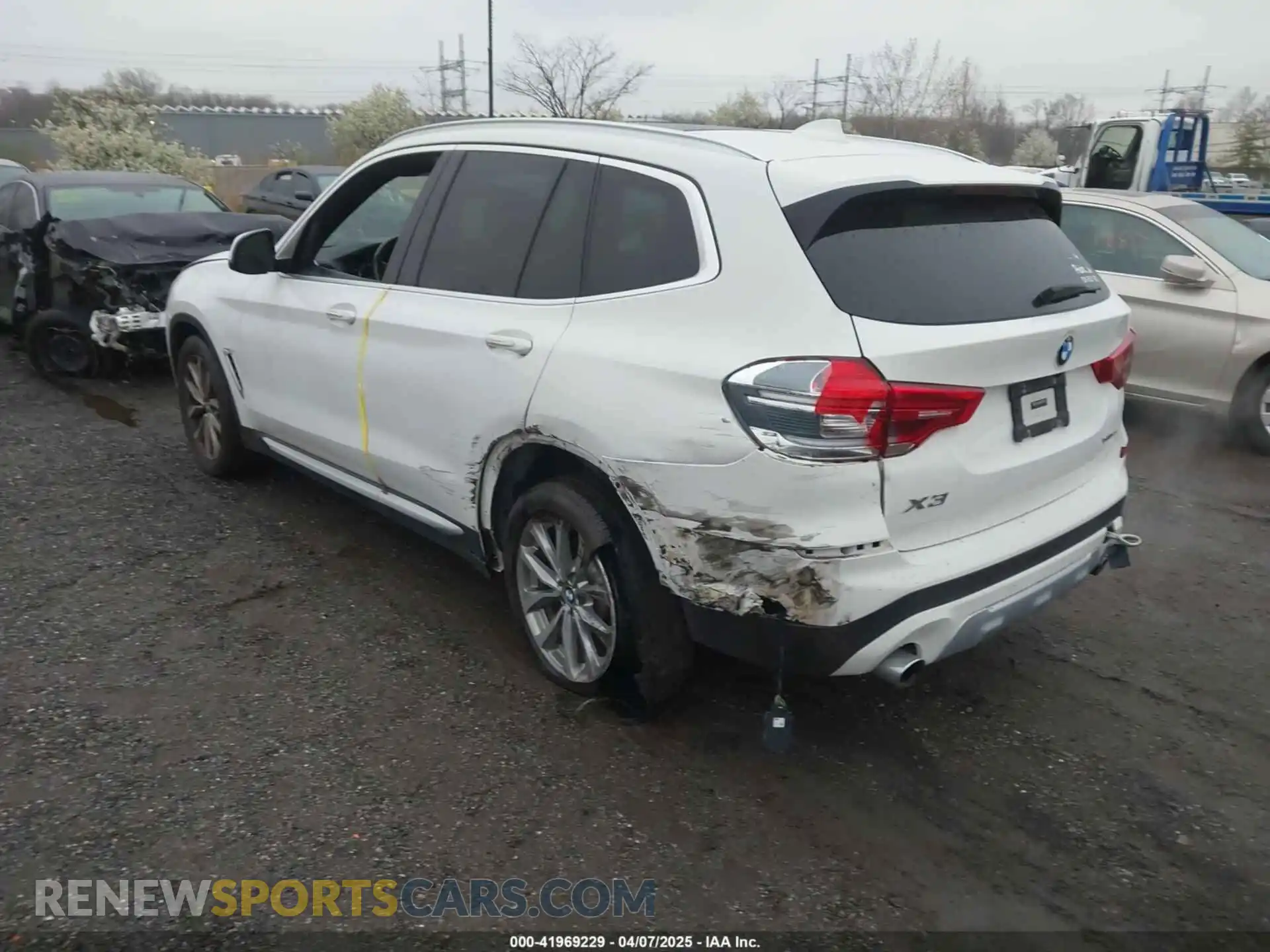 3 fotografías del automóvil dañado 5UXTR9C58KLD96857 BMW X3 2019