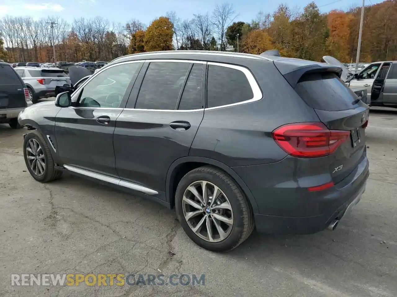 2 Photograph of a damaged car 5UXTR9C58KLE12345 BMW X3 2019