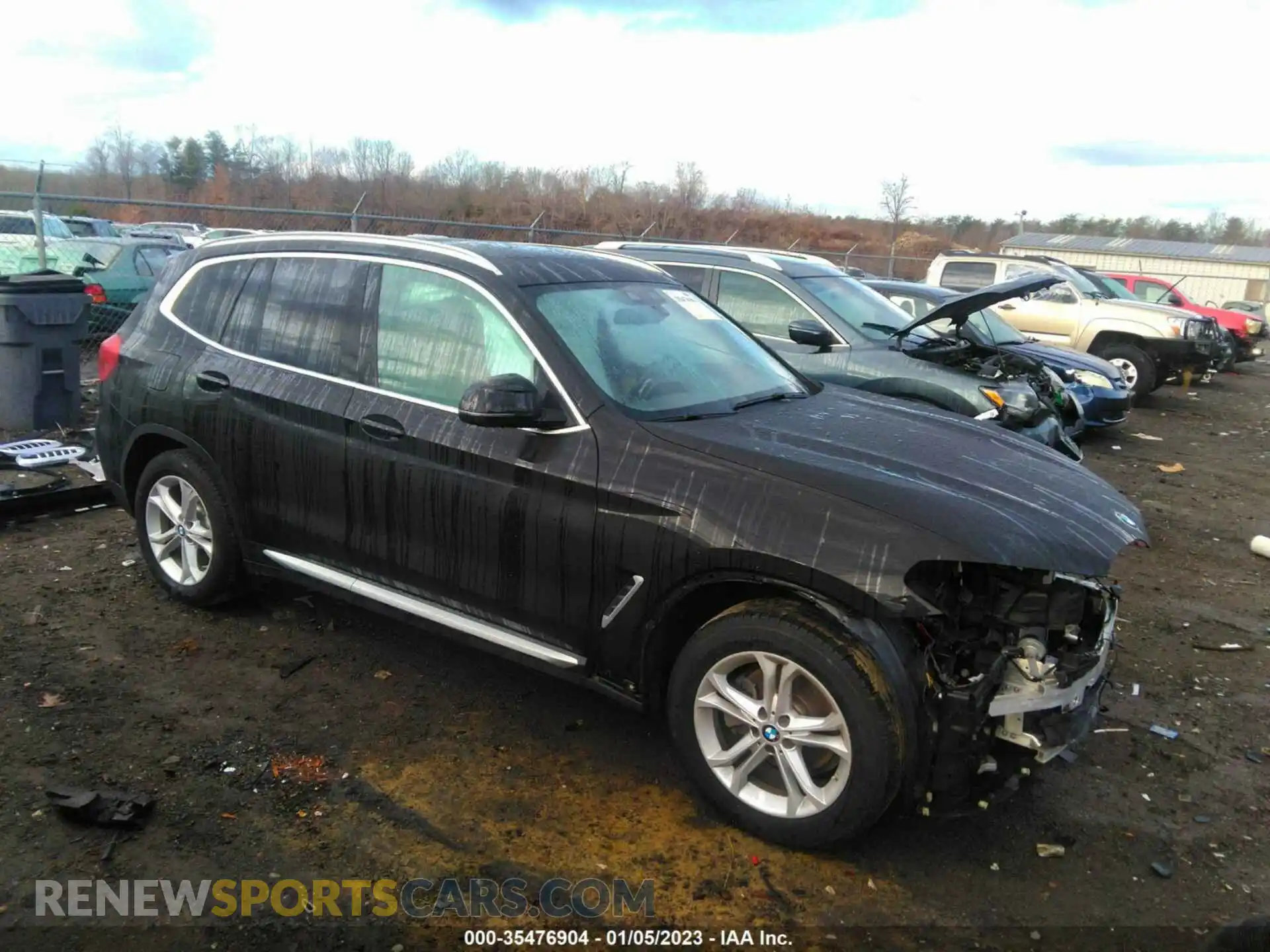 1 Photograph of a damaged car 5UXTR9C58KLE14824 BMW X3 2019