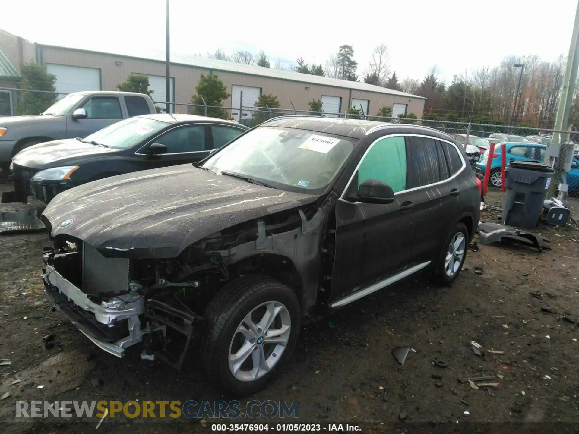 2 Photograph of a damaged car 5UXTR9C58KLE14824 BMW X3 2019