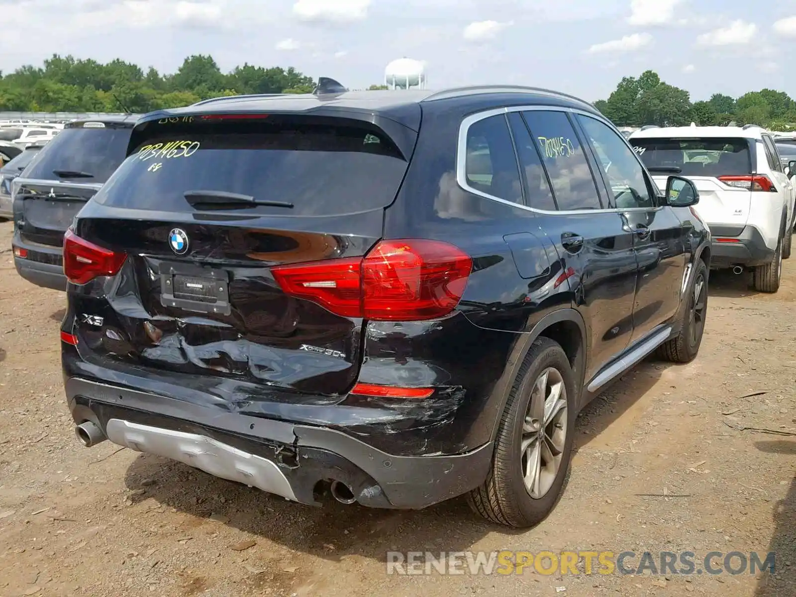 4 Photograph of a damaged car 5UXTR9C58KLE18274 BMW X3 2019
