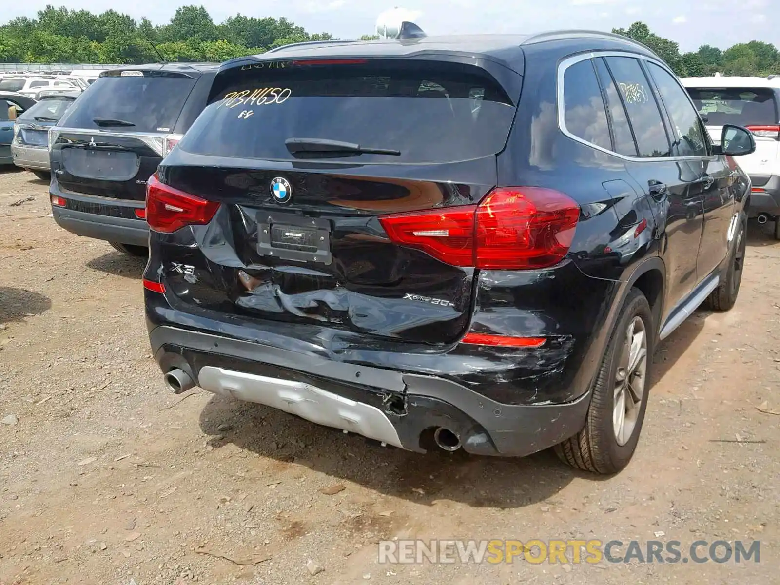 9 Photograph of a damaged car 5UXTR9C58KLE18274 BMW X3 2019