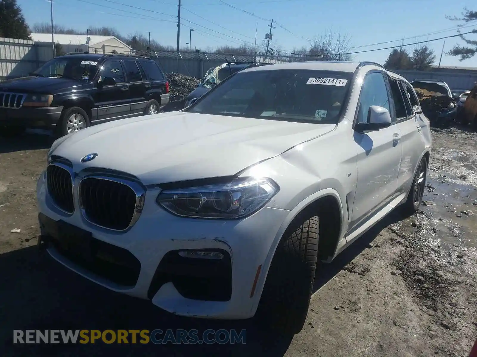 2 Photograph of a damaged car 5UXTR9C58KLP76634 BMW X3 2019