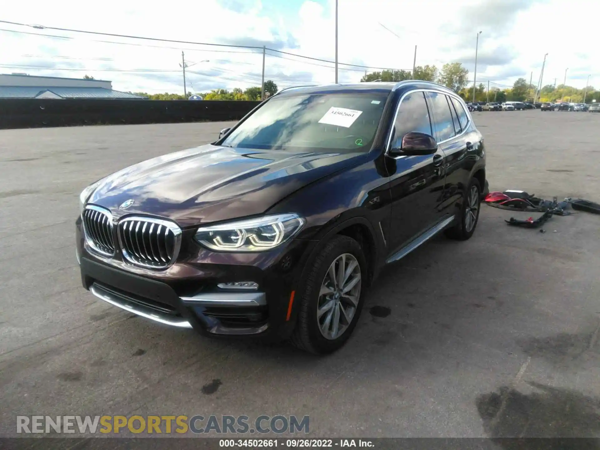 2 Photograph of a damaged car 5UXTR9C58KLP82496 BMW X3 2019