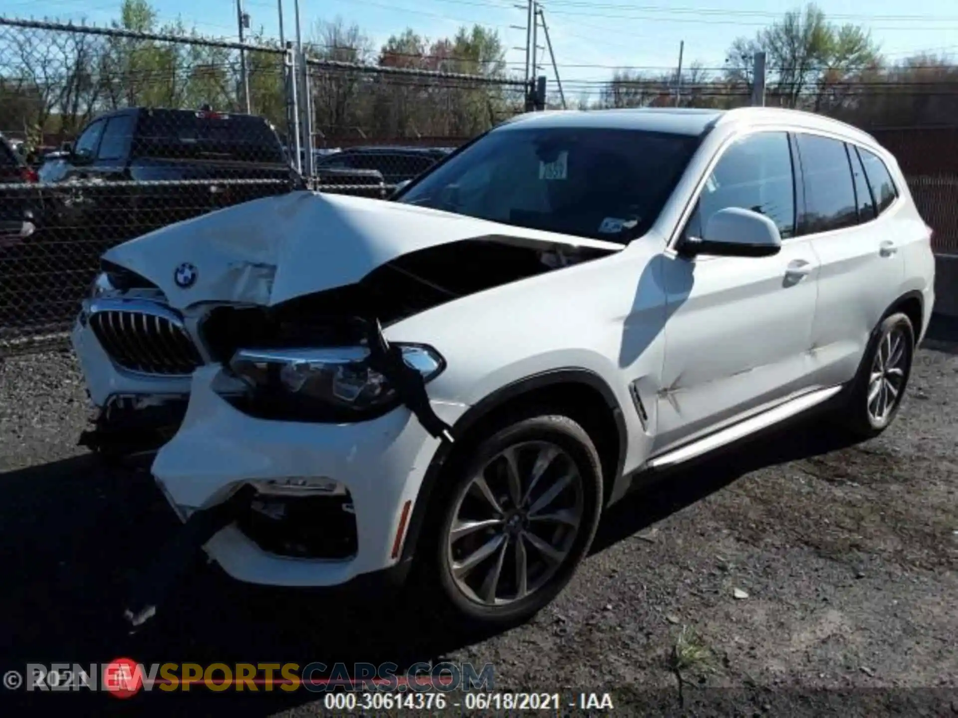 2 Photograph of a damaged car 5UXTR9C58KLP88444 BMW X3 2019