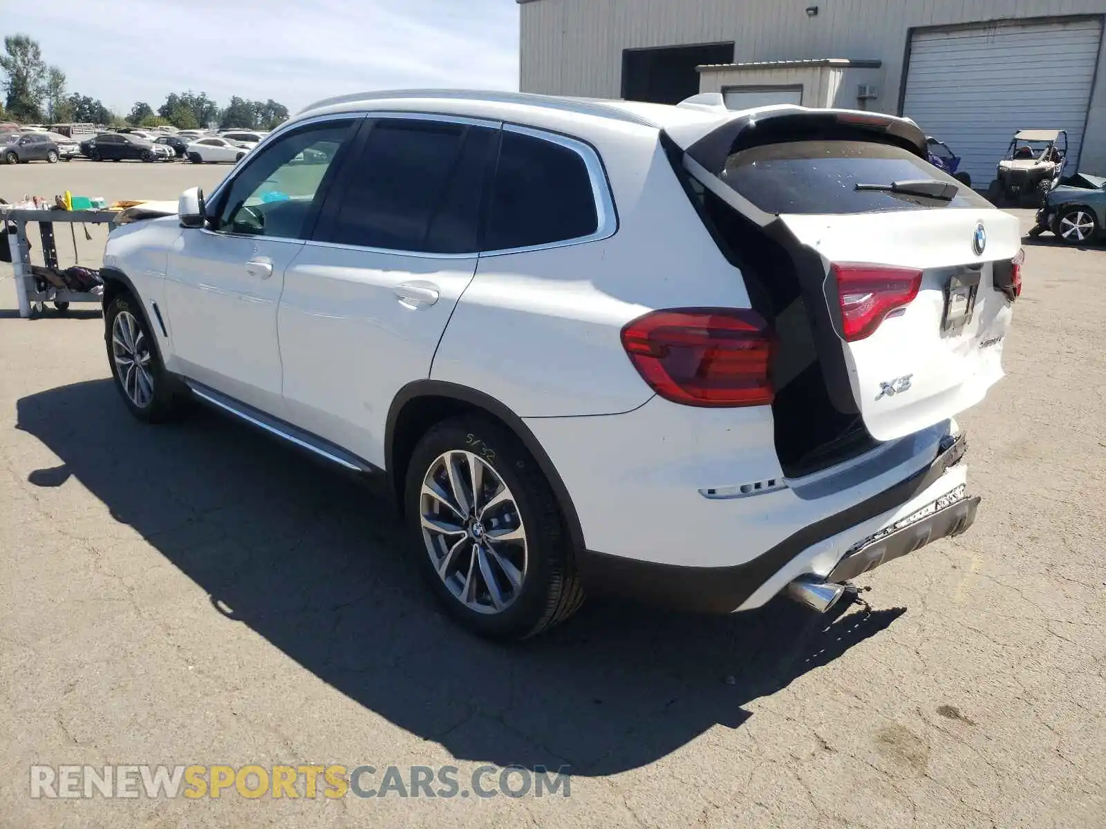 3 fotografías del automóvil dañado 5UXTR9C58KLP88878 BMW X3 2019