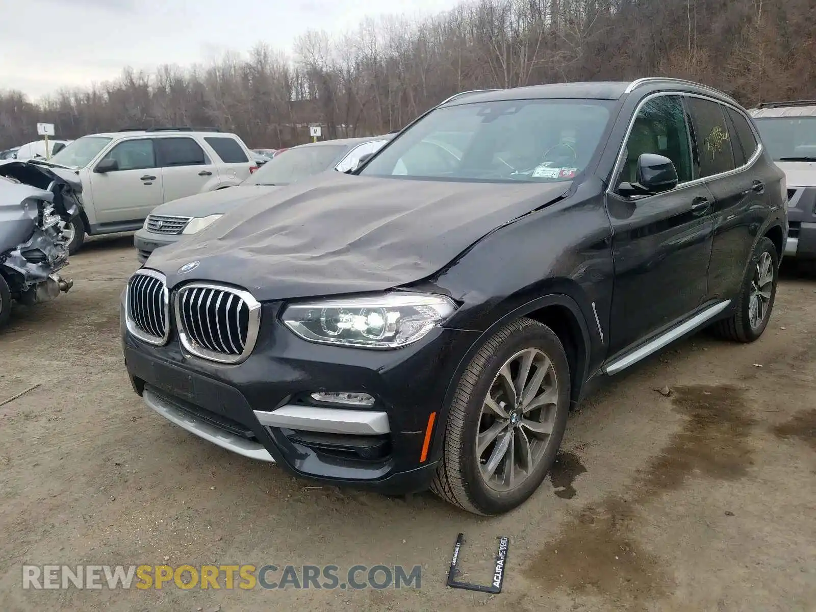 2 Photograph of a damaged car 5UXTR9C58KLP95166 BMW X3 2019
