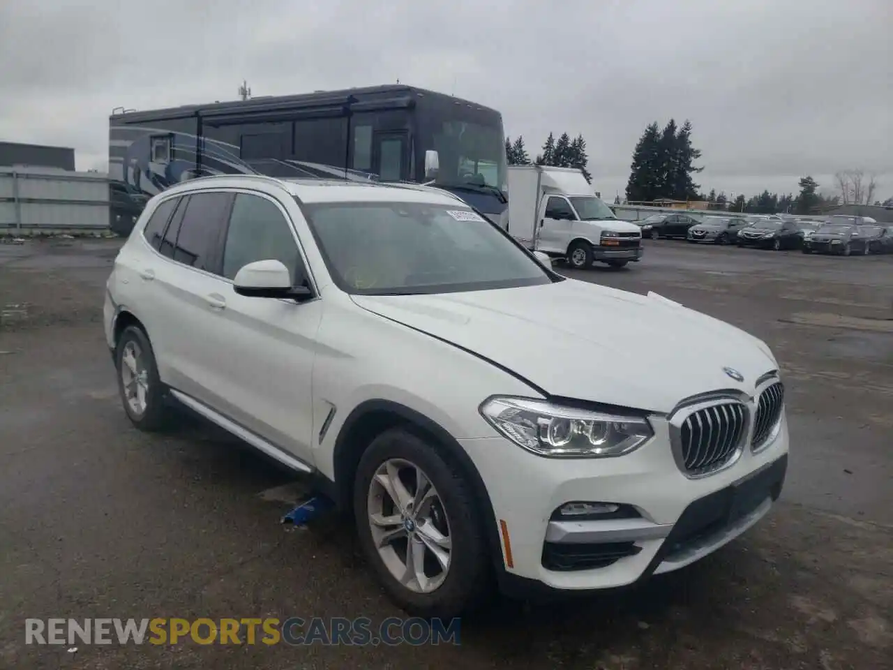 1 Photograph of a damaged car 5UXTR9C58KLP97385 BMW X3 2019