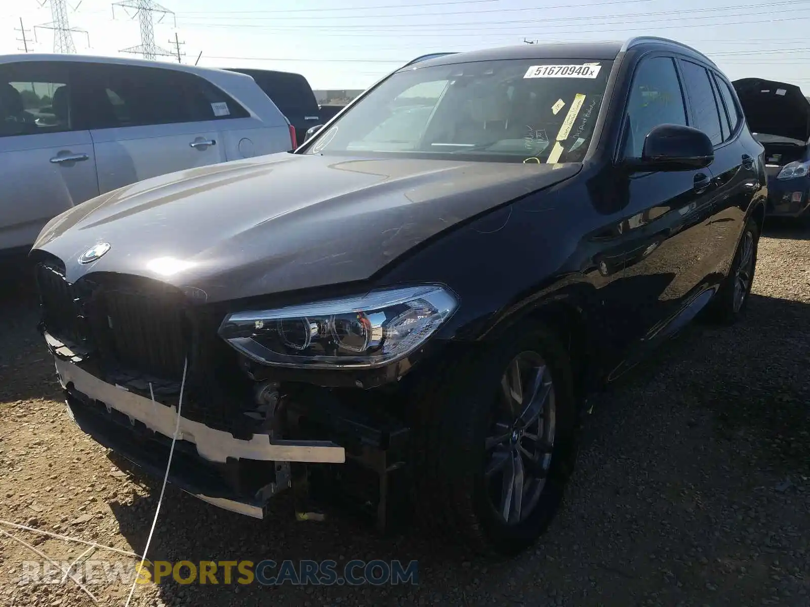 2 Photograph of a damaged car 5UXTR9C58KLR09473 BMW X3 2019