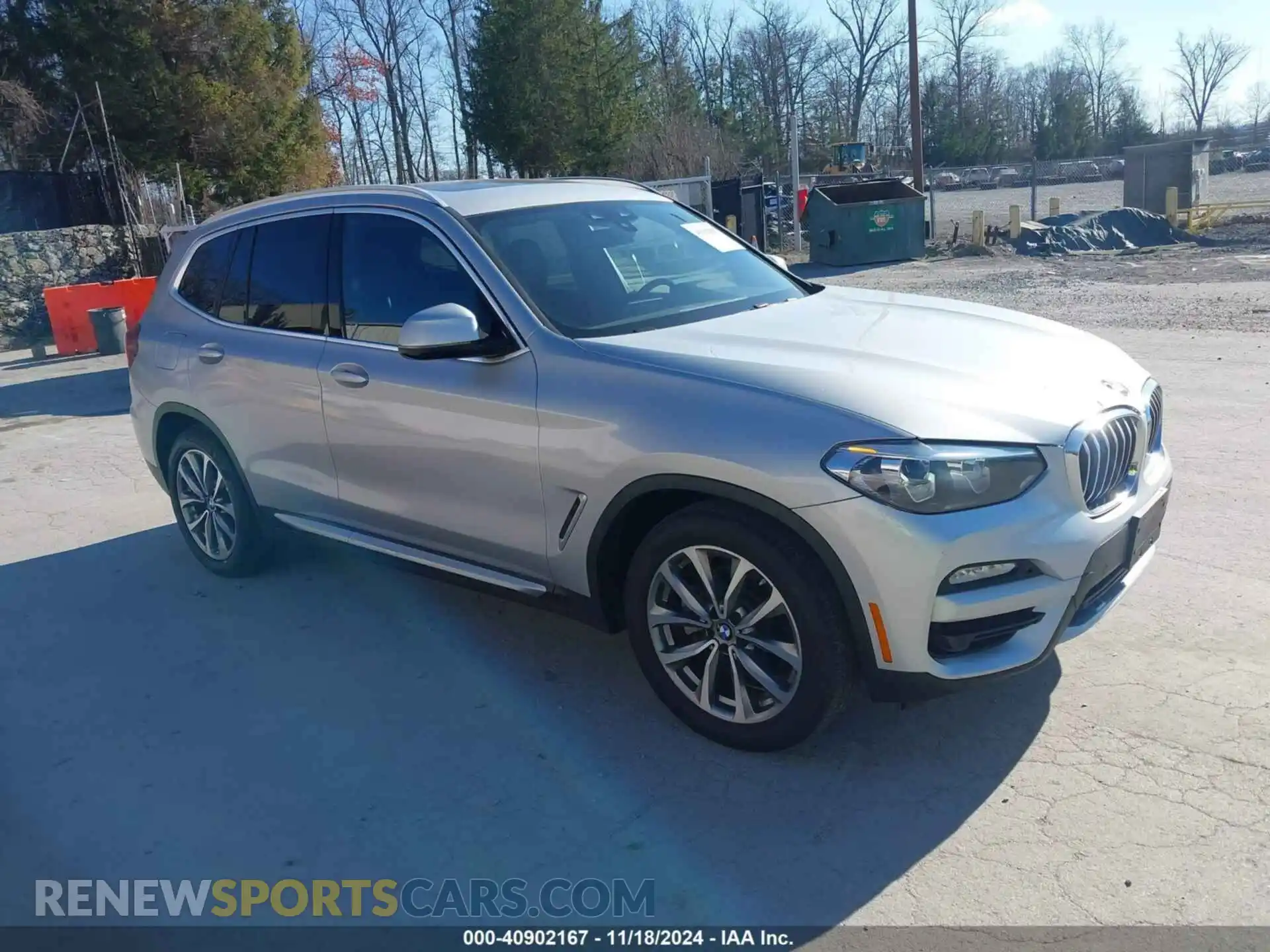 1 Photograph of a damaged car 5UXTR9C59KLD91733 BMW X3 2019