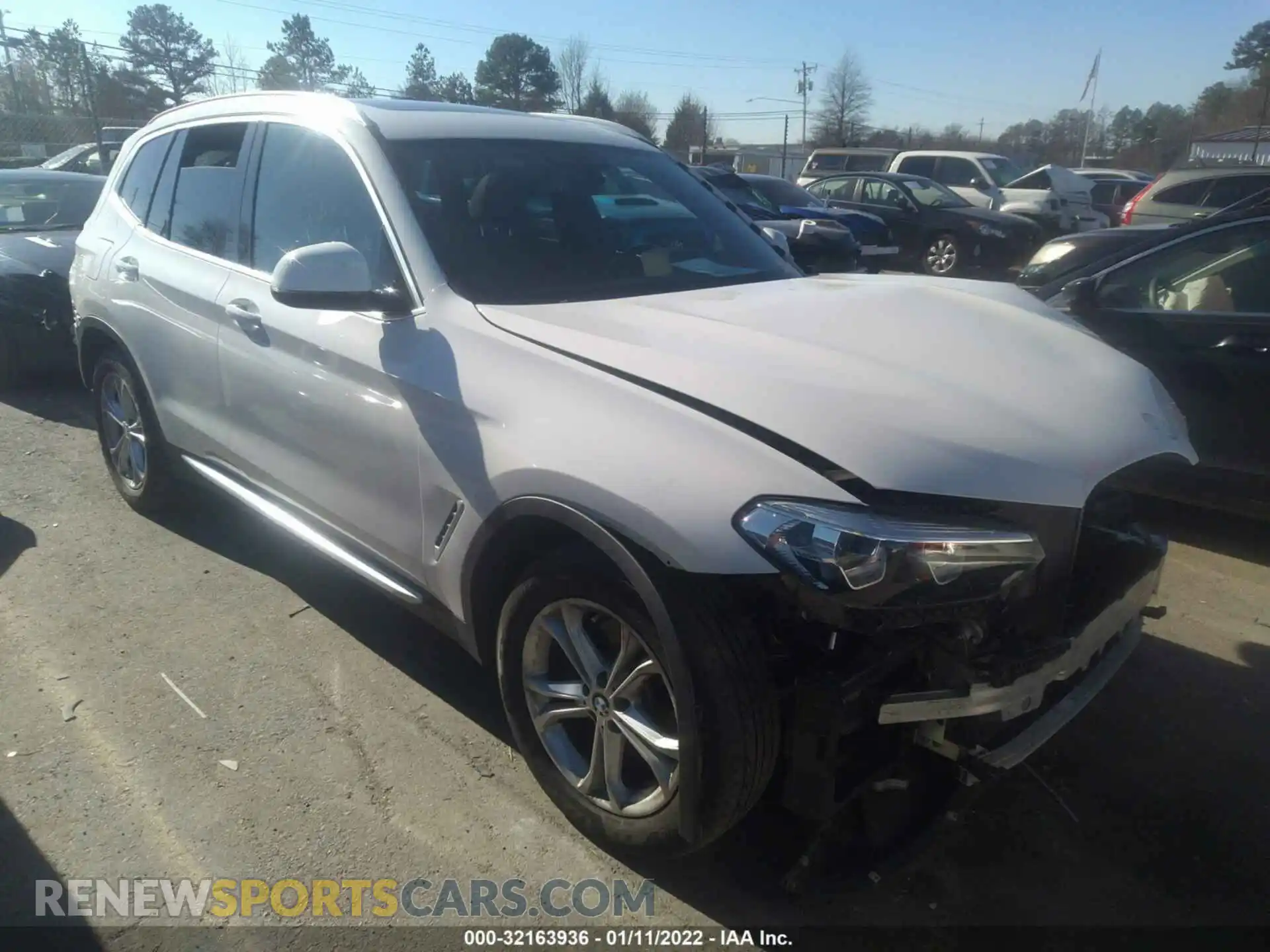 1 Photograph of a damaged car 5UXTR9C59KLD95149 BMW X3 2019