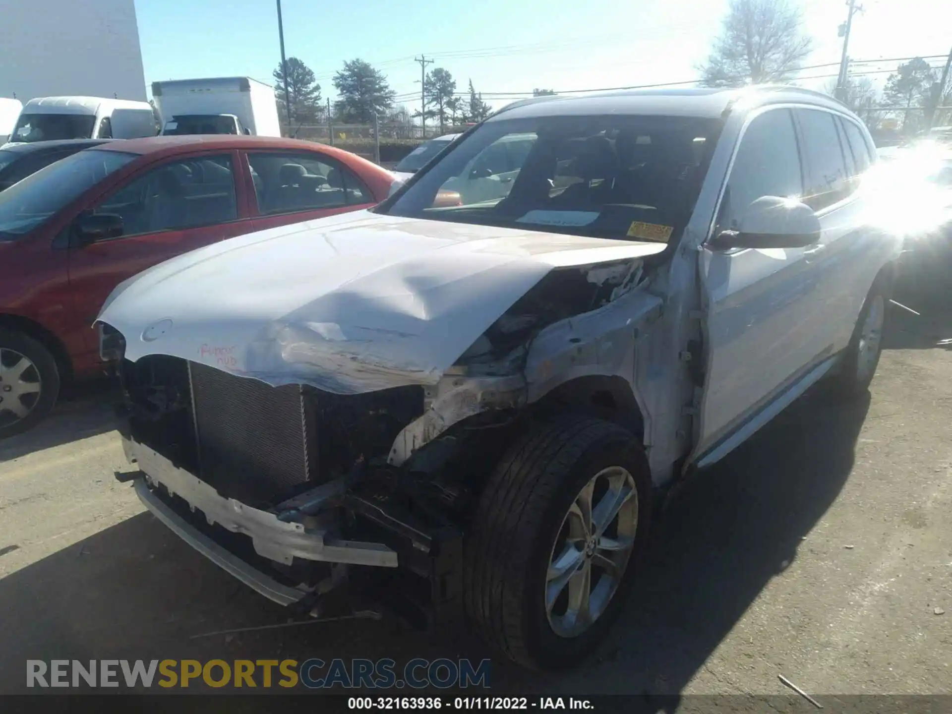 2 Photograph of a damaged car 5UXTR9C59KLD95149 BMW X3 2019