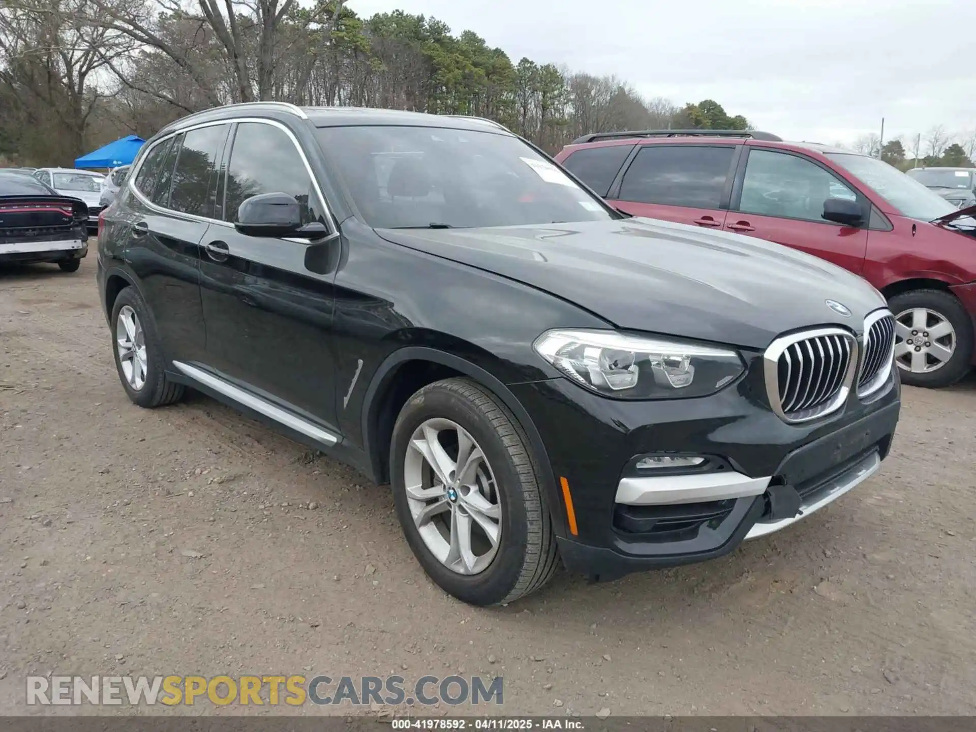 1 fotografías del automóvil dañado 5UXTR9C59KLE12418 BMW X3 2019