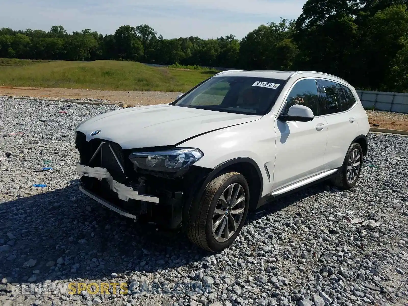 2 Photograph of a damaged car 5UXTR9C59KLE13469 BMW X3 2019