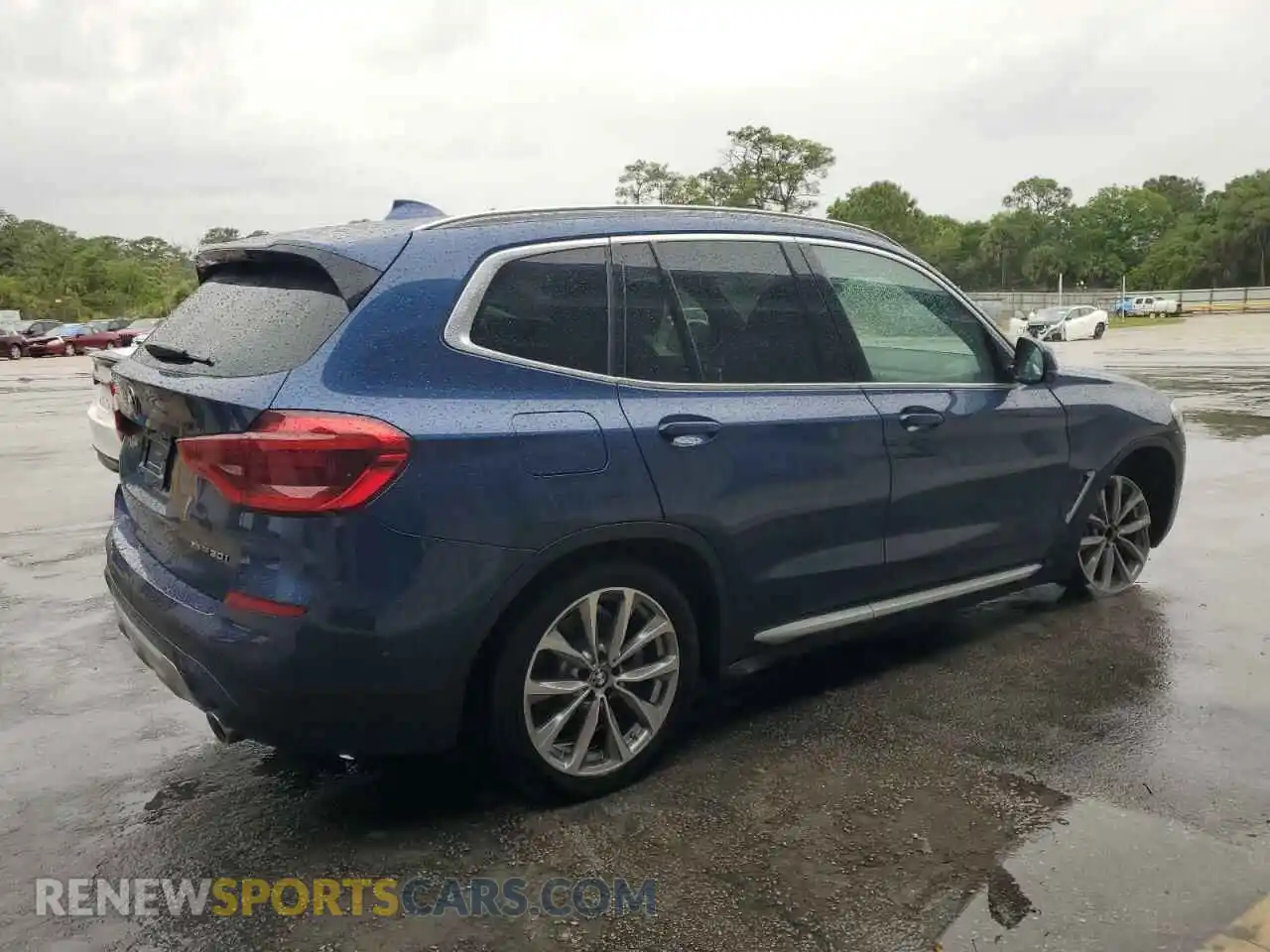 3 fotografías del automóvil dañado 5UXTR9C59KLE15092 BMW X3 2019