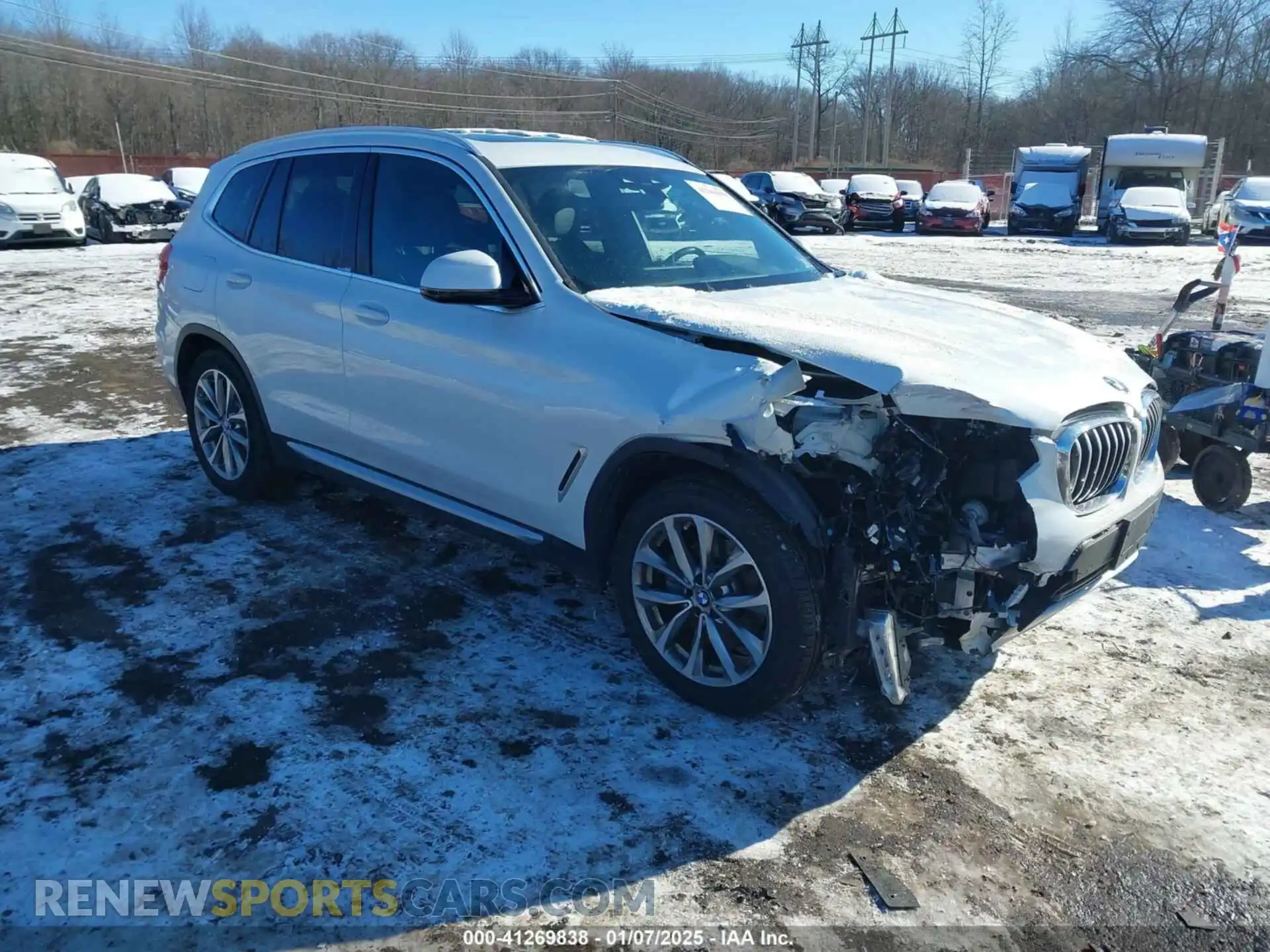 1 Photograph of a damaged car 5UXTR9C59KLE16663 BMW X3 2019