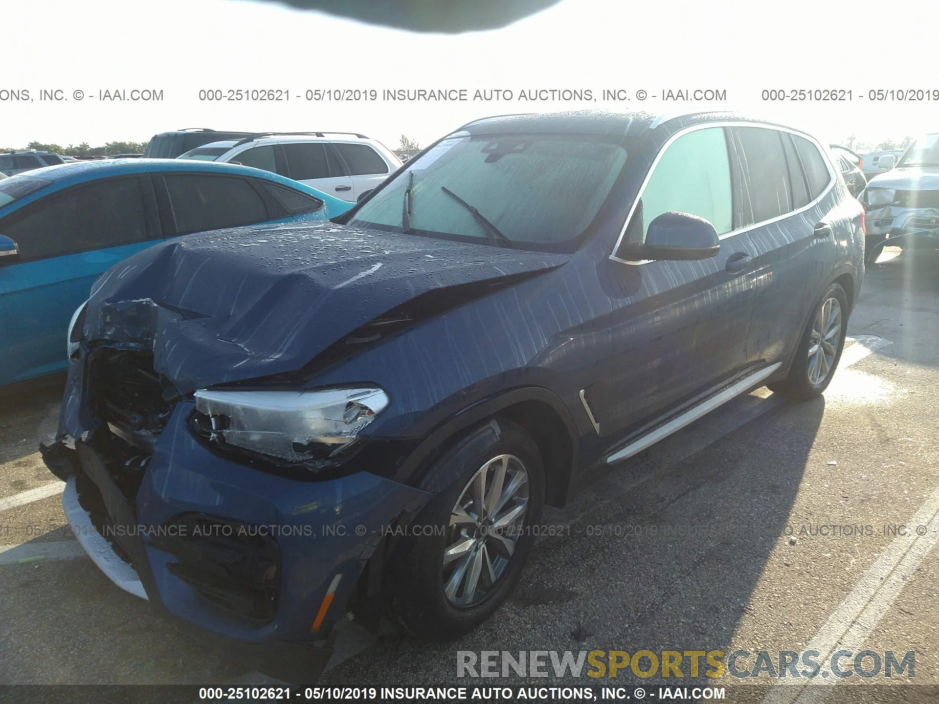 2 Photograph of a damaged car 5UXTR9C59KLE16954 BMW X3 2019