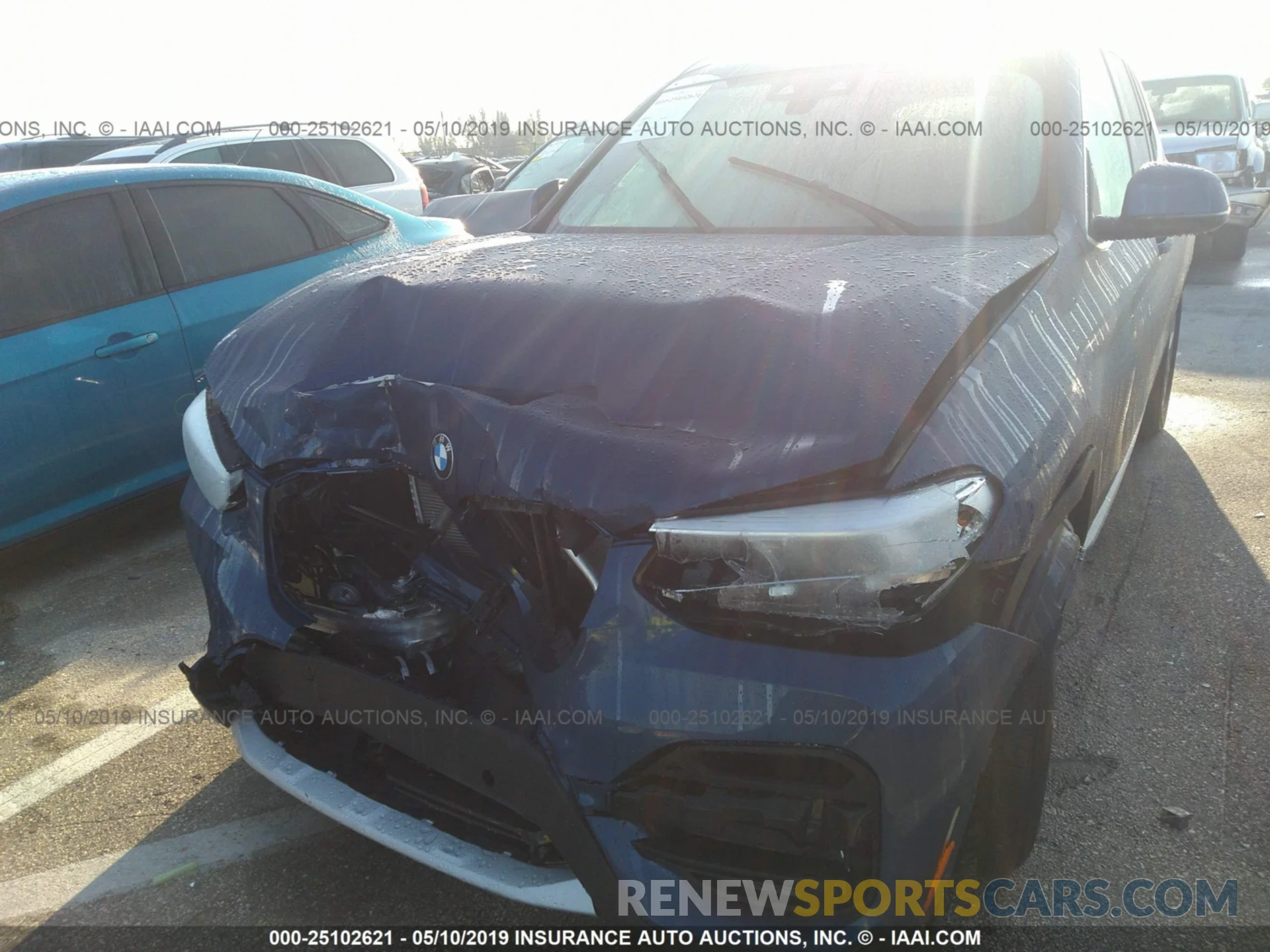 6 Photograph of a damaged car 5UXTR9C59KLE16954 BMW X3 2019